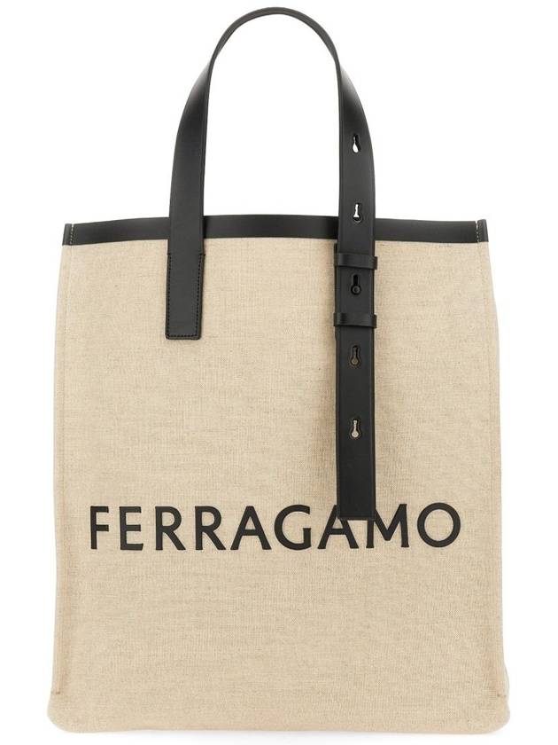 Salvatore Ferragamo Tote Bag With Logo - SALVATORE FERRAGAMO - BALAAN 2