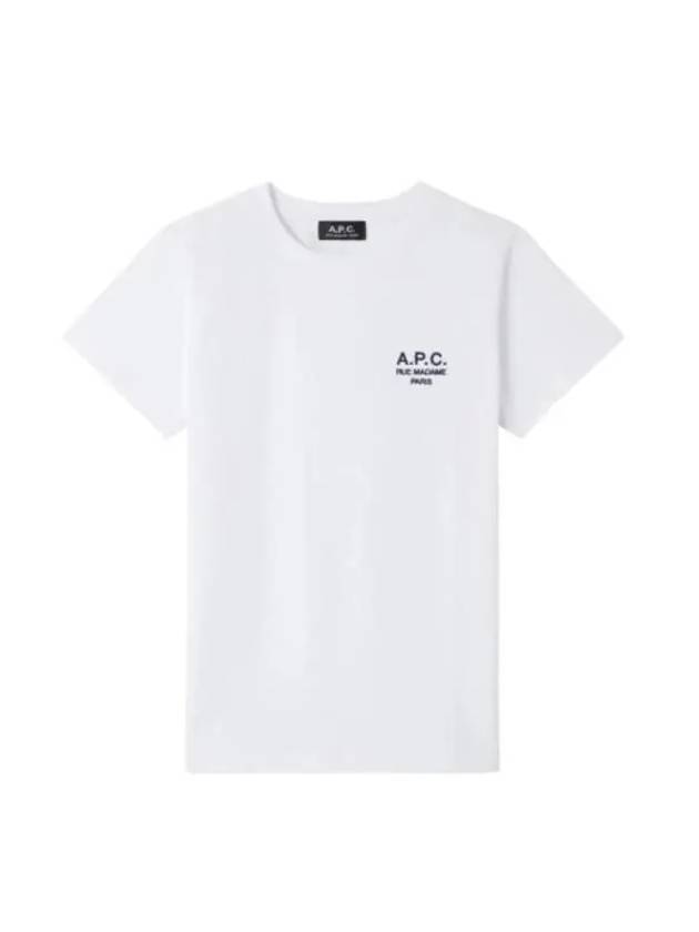 Denise Embroidered Short Sleeve T-shirt White - A.P.C. - BALAAN 2