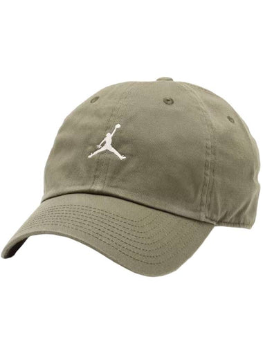 Jordan Club Unstructured Curved Bill Ball Cap Medium Olive - NIKE - BALAAN 1