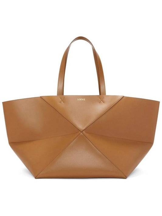 XL Puzzle Fold Tote Bag Brown B510PFMX01 - LOEWE - BALAAN 2