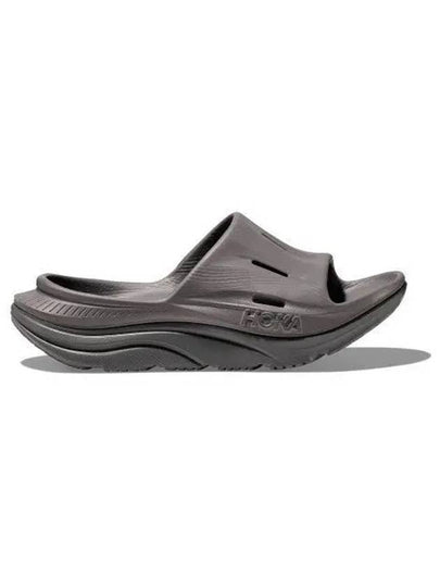 Ora Recovery Slide 3 Slippers Grey - HOKA ONE ONE - BALAAN 2