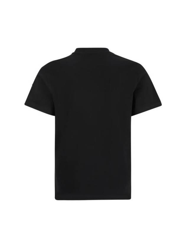 Short Sleeve T Shirt 8C0003489AJS999 Black - MONCLER - BALAAN 2