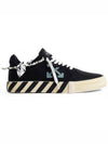 Men's Vulcanized Arrow Low Sneakers Black - OFF WHITE - BALAAN 2