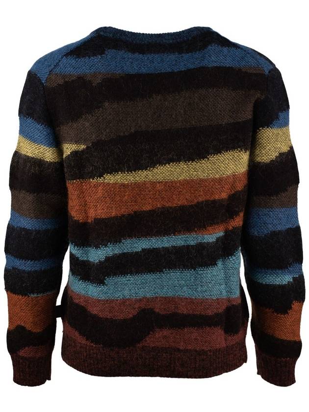 Paul Smith Multi-Wave Stripe Cotton-Mohair Sweater - PAUL SMITH - BALAAN 2