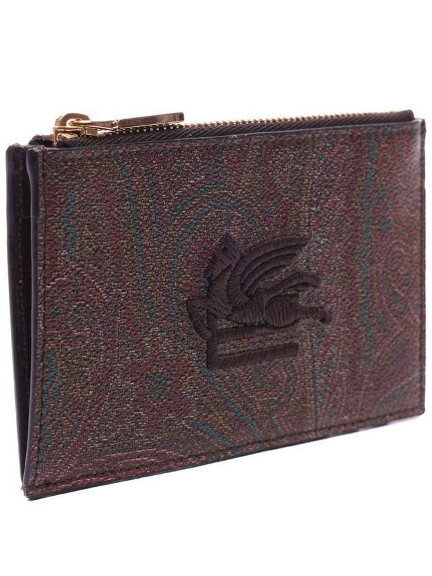 Women s Paisley Zipper Card Wallet WP2E0002 AA001 M0019 24F - ETRO - BALAAN 3