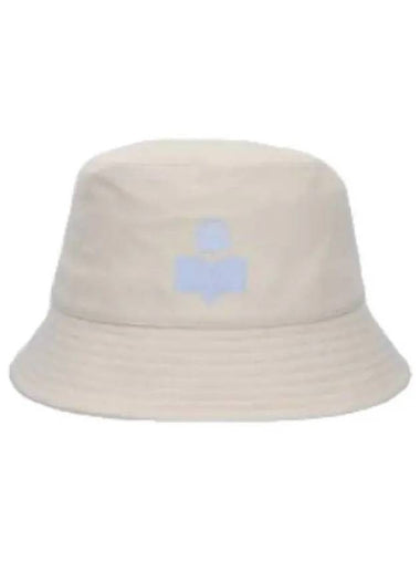 Hailey bucket hat ecru light blue - ISABEL MARANT - BALAAN 1