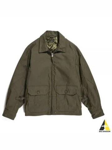 G8 Jacket Olive CP Weather Poplin 23F1D062 NQ228 EU001 - ENGINEERED GARMENTS - BALAAN 1