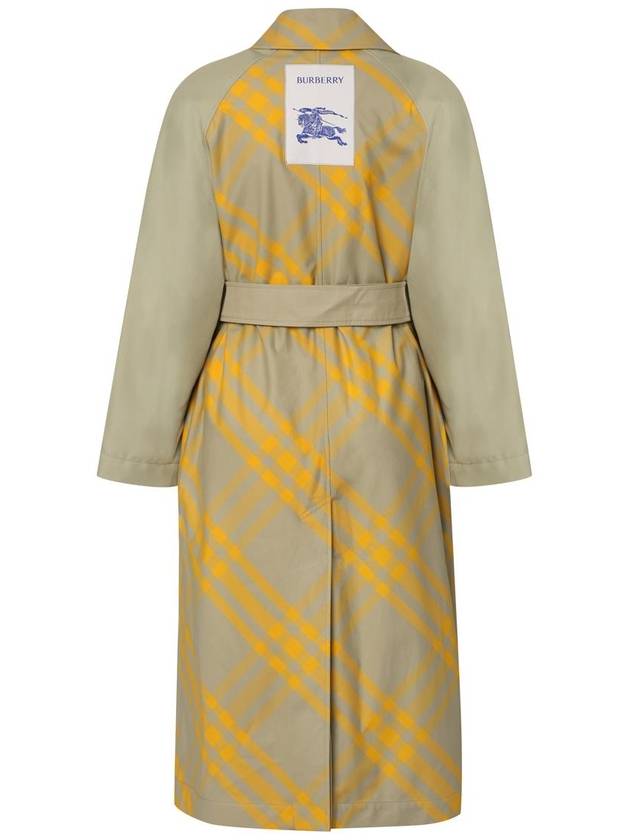 Check Belted Trench Coat Beige - BURBERRY - BALAAN 4