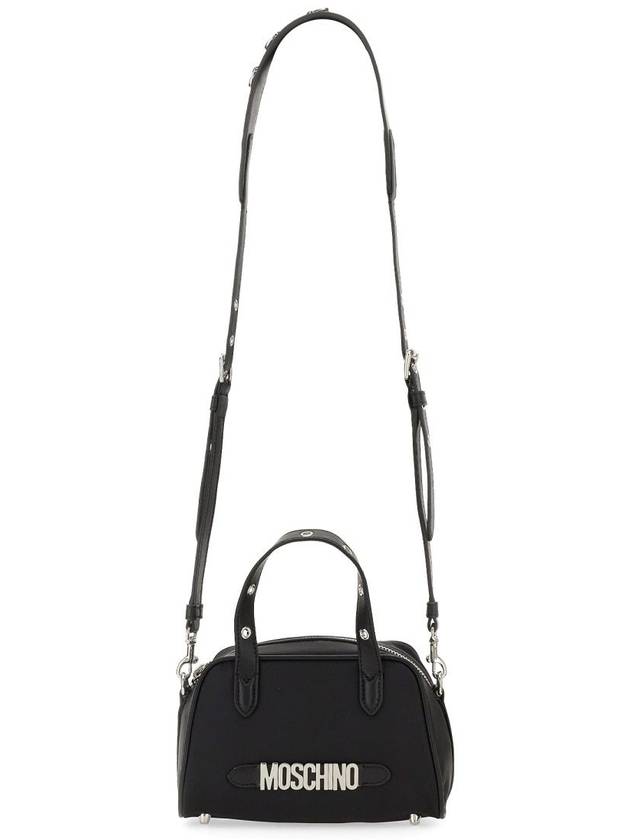 Tote Bag 74318202 2555 BLACK - MOSCHINO - BALAAN 3