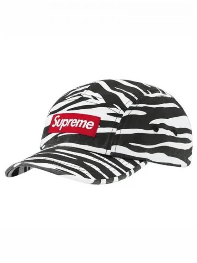 FW22H104 ZR Washed Chino Twill Camp Cap Zebra Hat TSH 271183 - SUPREME - BALAAN 1