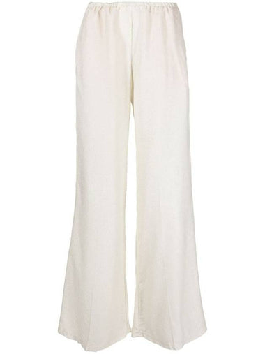 Forte_Forte Laminated Velvet Flared Pants Clothing - FORTE FORTE - BALAAN 1