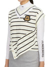 Golf Wear Women s Vest MLW 3A AB02 WHITE - MARK & LONA - BALAAN 3