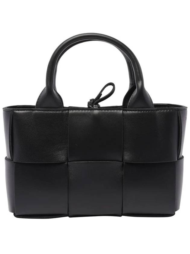 Candy Acro Intrecciato Tote Bag Black - BOTTEGA VENETA - BALAAN 2