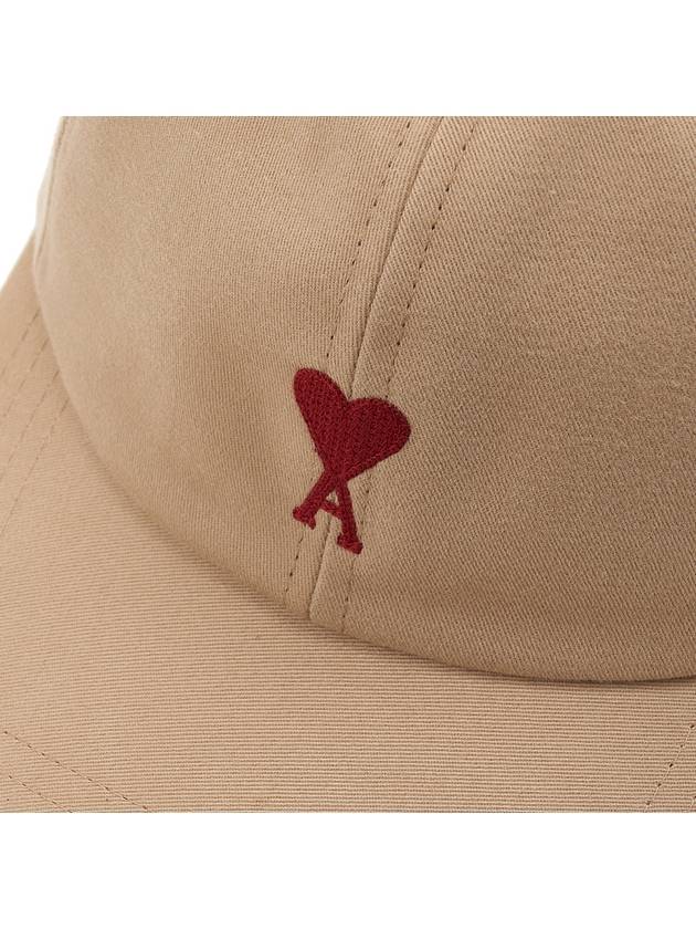 De Coeur Logo Ball Cap Sand - AMI - BALAAN 7