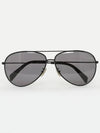 4S059CMEP 38SS Black Metal Sunglasses - CELINE - BALAAN 4