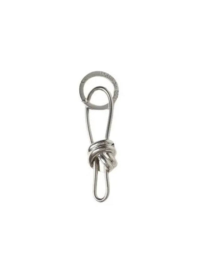 Andiamo Metal Key Holder Silver - BOTTEGA VENETA - BALAAN 2