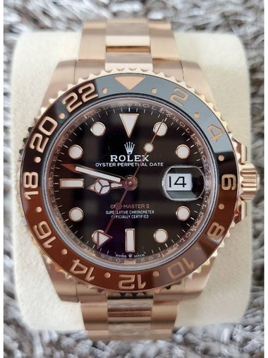 Rolex GMT Master 2 Root Beer Rose Gold 21 Years - ROLEX - BALAAN 1