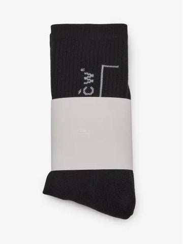 A COLD WALL Bracket Socks Black ACWMSK034BLACK - A-COLD-WALL - BALAAN 1