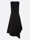 Midi Dress 743355V2T30 1000 BLACK - BOTTEGA VENETA - BALAAN 3