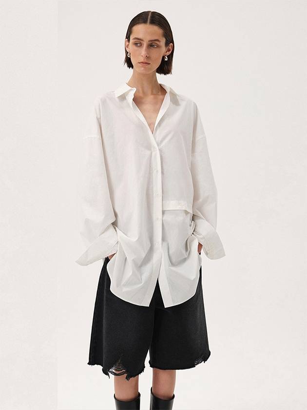 Two Way Oversized Fit Shirt 2 Colors - MAGJAY - BALAAN 2