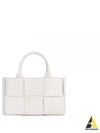 Arco Arco Strap Mini Tote Bag White - BOTTEGA VENETA - BALAAN 2