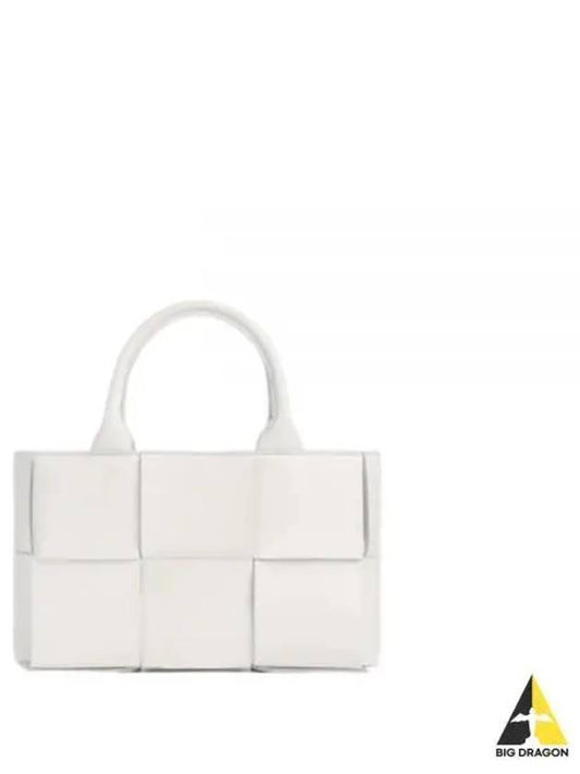 Arco Arco Strap Mini Tote Bag White - BOTTEGA VENETA - BALAAN 2