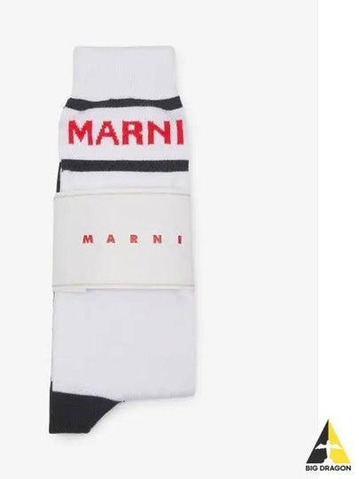 embroidered logo socks - MARNI - BALAAN 2