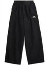 3B Sports Icon Medium Fit Track Pants Black - BALENCIAGA - BALAAN 2