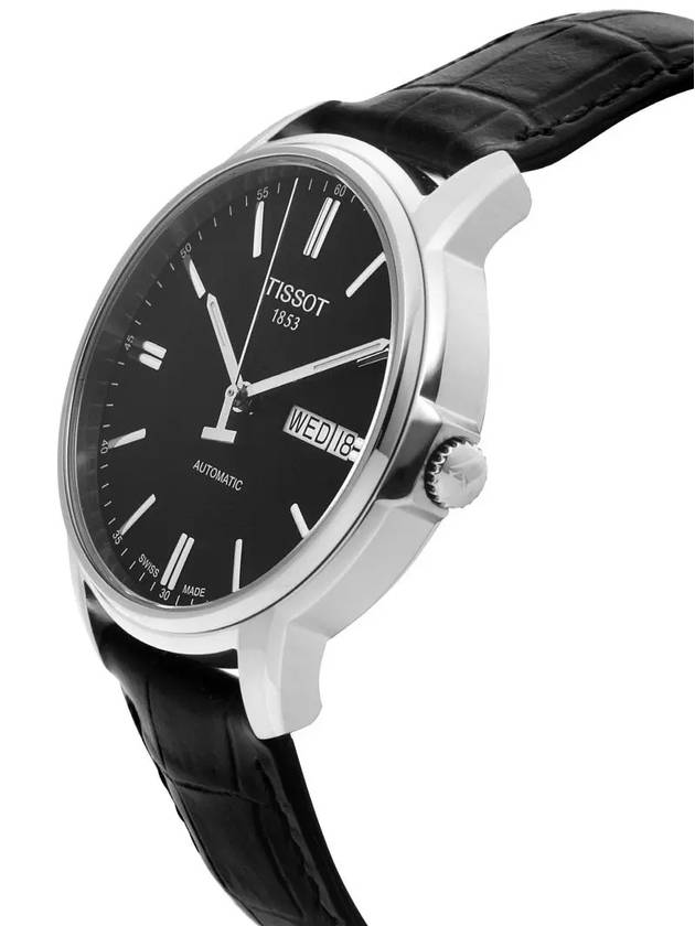 T065.430.16.051.00 T0654301605100 T Classic Automatic Men's Leather Watch 39mm - TISSOT - BALAAN 3