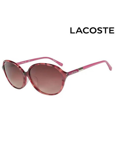 Sunglasses L854SA 220 Round Acetate Women - LACOSTE - BALAAN 2