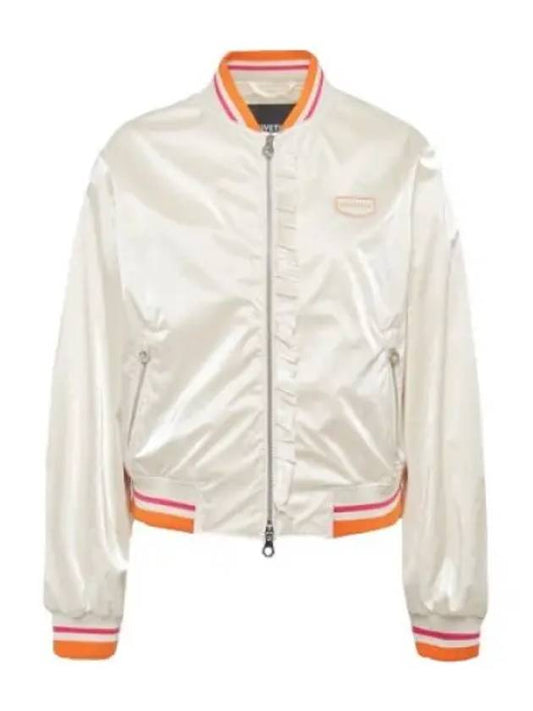 Scalea Cream Women s Wind Jacket Aviation Jumper Blouson - DUVETICA - BALAAN 1