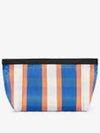 Embroidered Logo Pouch Bag Blue - ISABEL MARANT - BALAAN 3