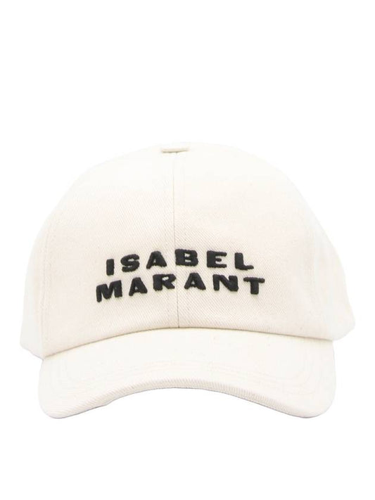 Tyron Logo Ball Cap Ivory - ISABEL MARANT - BALAAN 1