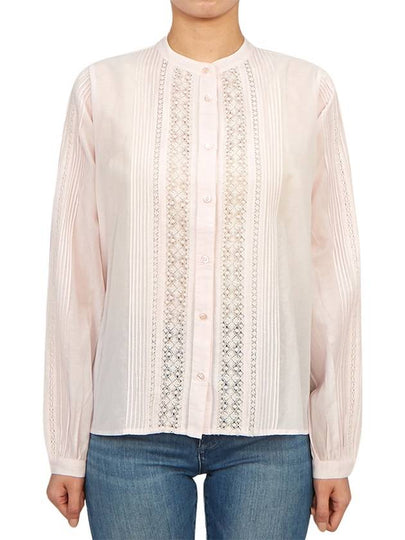 Women's Coco Long Sleeve Blouse Pink - VANESSA BRUNO - BALAAN 2