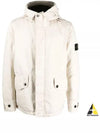 David-TC Down Short Parka Ivory - STONE ISLAND - BALAAN 2