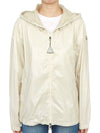 Wuisse Hooded Jacket White - MONCLER - BALAAN 3