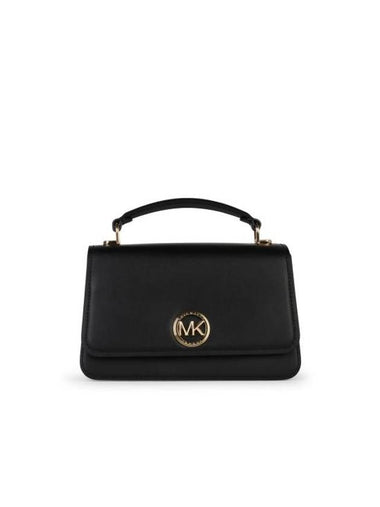 Delancey Medium Leather Satchel Cross Bag Black - MICHAEL KORS - BALAAN 1