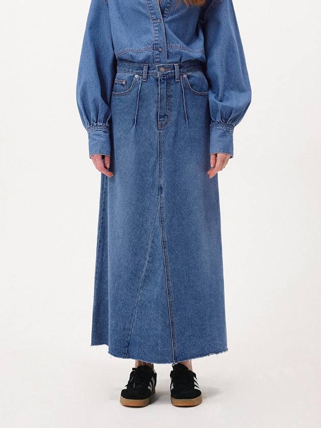 Maxi denim skirtblue - MAGJAY - BALAAN 1