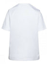 Logo Print Cotton Short Sleeve T-Shirt White - BURBERRY - BALAAN 3