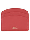 Demi Lune Card Wallet Red - A.P.C. - BALAAN 1