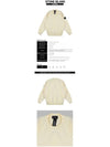 Shadow Logo Crew Neck Cotton Sweatshirt Butter - STONE ISLAND - BALAAN 3