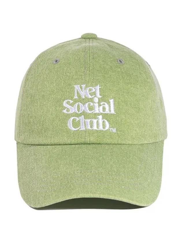 PIGMENT STITCH CAP LIME GREEN - NET SOCIAL CLUB - BALAAN 3