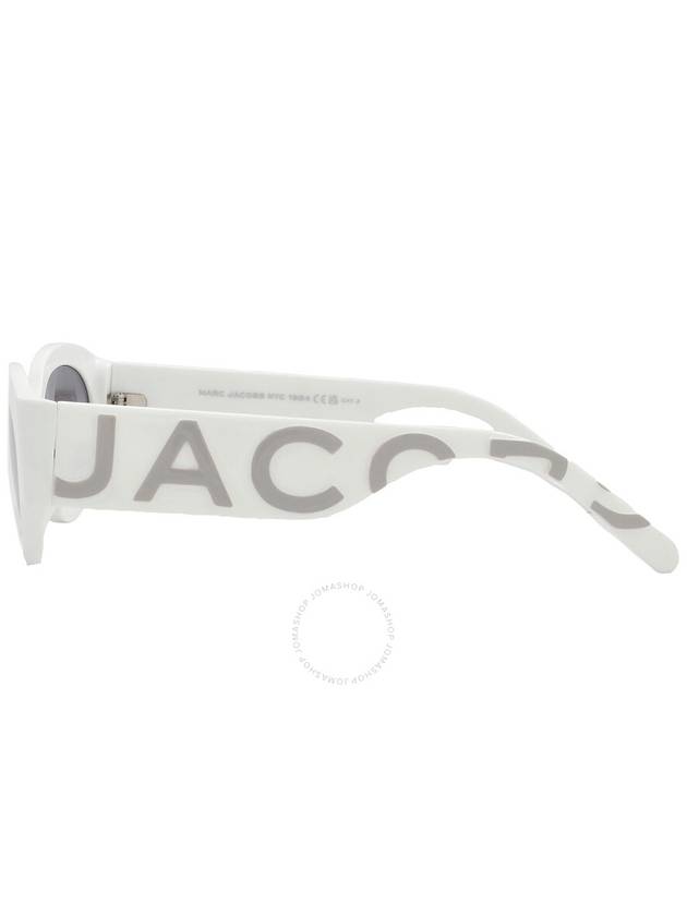 Marc Jacobs Grey Mirrorshade Silver Cat Eye Ladies Sunglasses MARC 694/G/S 0HYM/IC 54 - MARC JACOBS - BALAAN 3