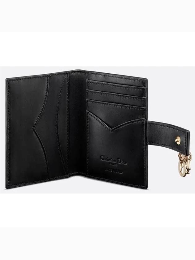 Dior My Dior Dandelion Card Wallet Black - DIOR - BALAAN 4