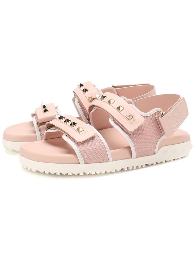 Rockstud Velcro Sandals TW2S0V11 - VALENTINO - BALAAN 7