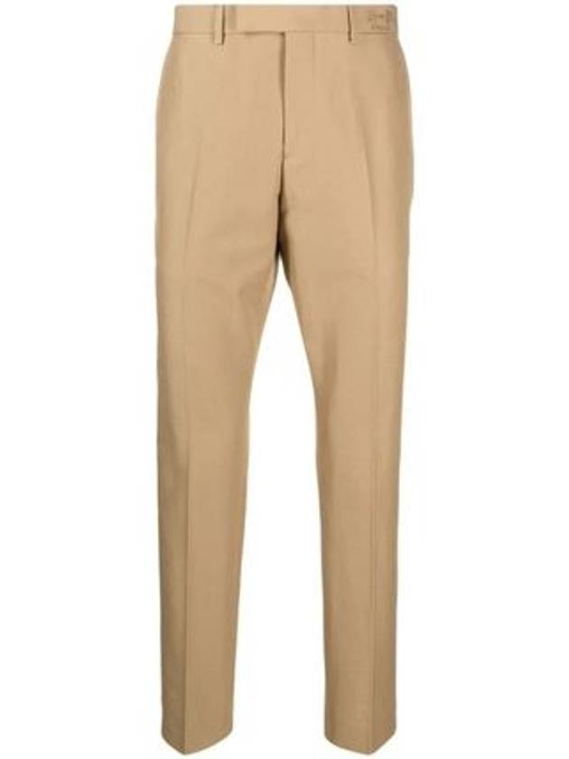 Cotton Natte Slacks Beige - GUCCI - BALAAN 2