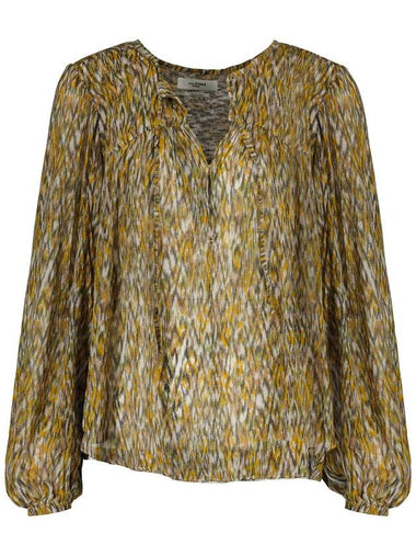 Daytona print blouse - ISABEL MARANT - BALAAN 1