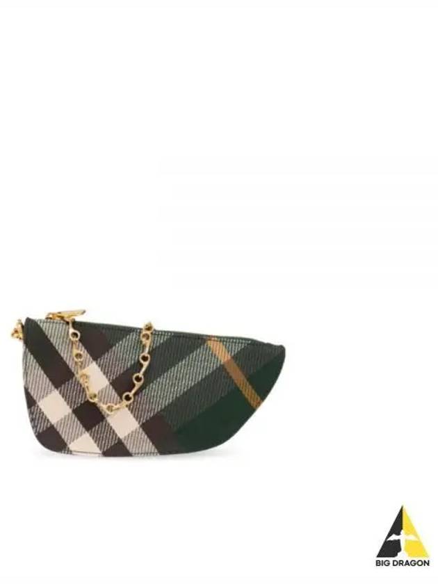 Micro Shield Sling Shoulder Bag Green - BURBERRY - BALAAN 2