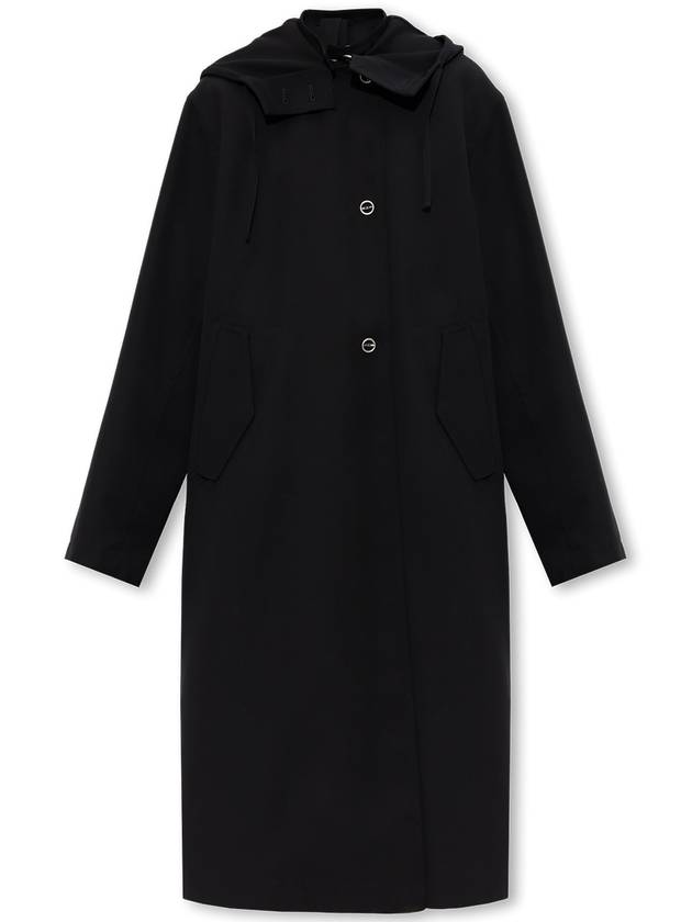 Hooded Wool Coat J02AA0128J40002 - JIL SANDER - BALAAN 2