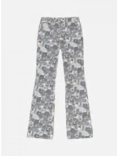 Betzy Print Jeans Grey - GANNI - BALAAN 2